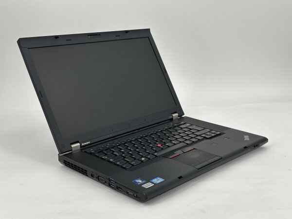 Lenovo ThinkPad T530 15,6" i5-3210M 8GB 256GB SSD NVS 5400M Win11 Pro LTE Fingerprint Kamera Akku QWERTZ beleuchtet Riss Displayrand Gebraucht E13