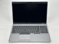 Dell Latitude 5510 15,6" FHD i5-10210U 8GB DDR4 128GB NVMe SSD Win11 Pro Kamera 85% Akku QWERTZ beleuchtet starke Spots Gehäuseschaden Gebraucht E210