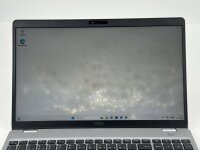 Dell Latitude 5510 15,6" FHD i5-10210U 8GB DDR4 128GB NVMe SSD Win11 Pro Kamera 85% Akku QWERTZ beleuchtet starke Spots Gehäuseschaden Gebraucht E210