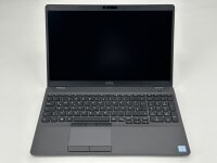 Dell Latitude 5500 15,6" FHD i5-8265U 8GB DDR4 256GB NVMe SSD Win11 Pro FaceID Kamera 75% Akku QWERTZ beleuchtet Sehr gut E211