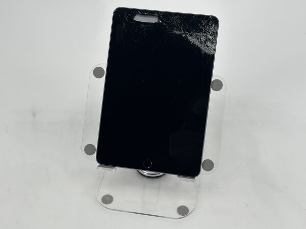 Apple iPad 5 mini (2019) A2133 7,9" 64GB WiFi Space Gray ohne Zubehör starker Displaybruch Gebraucht F22